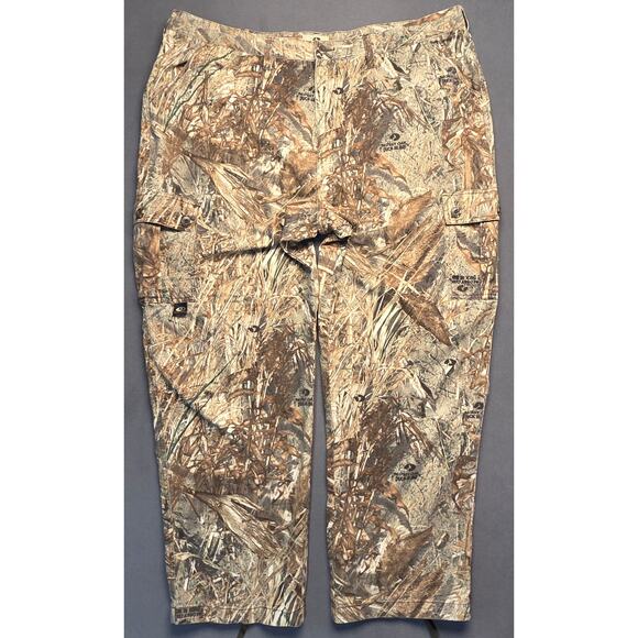 Mossy Oak Other - Mossy Oak Duck Blind Camo Pants 2XL (45x31) Cargo Hunting Explorer Adjustable